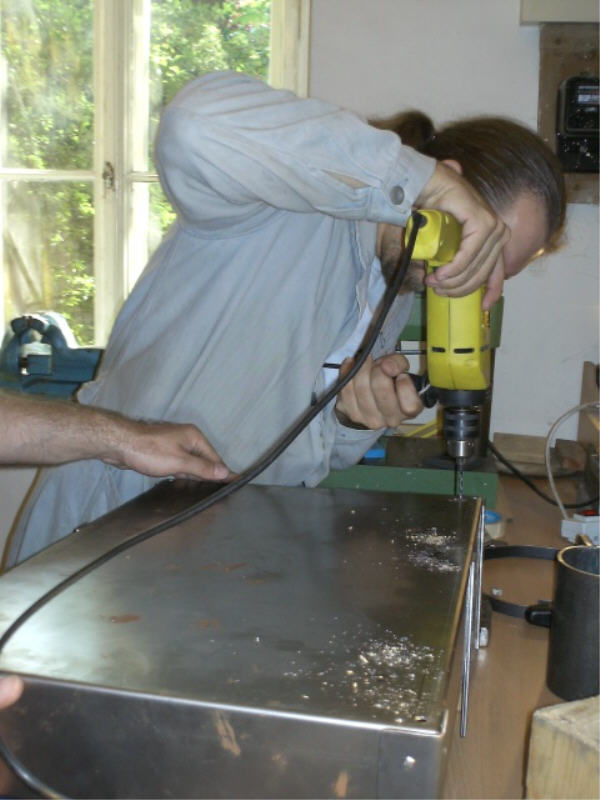 craticula Beinlaschen bohren